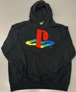 Felpa con cappuccio nera logo Playstation unisex adulto media - Foto 1 di 7