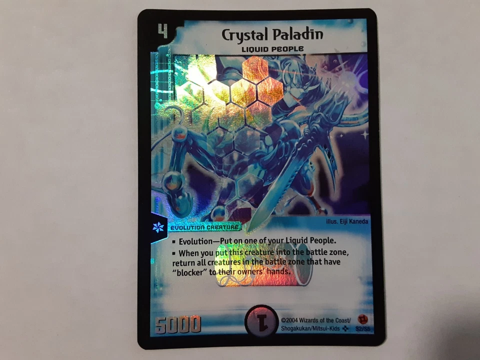 Duel Masters Crystal Paladin Super Rare Holo DM02 S2/S5 LP *Read Desc.* - Image 1 of 1