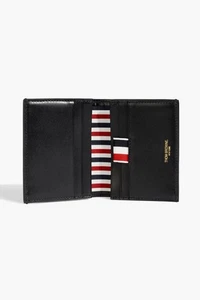 NWT $450 Thom Browne Leather Double Card Holder Wallet Sea Icon Embossed - Picture 1 of 7