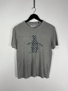 ORIGINAL PENGUIN T-Shirt - Small - Grey - Great Condition - Men’s - Picture 1 of 4