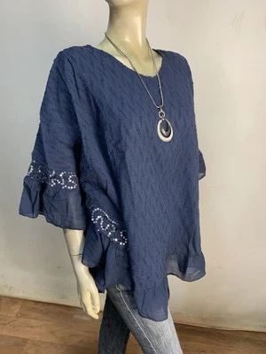 Top LA STRADA Talla 14 16 Nuevo y Etiquetas - COMPRA 5 Artículos = Envío Gratis Foto 1 de 4