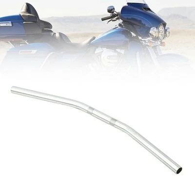 Hanger Drag Bar Handlebars Chrome Durable Fits For Harley Super Glide FXR3 1999 - Image 1 of 4