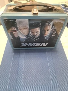 Vintage 2003 Neca X-Men Metall Brotdose mit Thermoskanne Brandneu - Bild 1 von 10