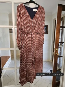 Veronika Maine Dress Size 12 - Picture 1 of 1