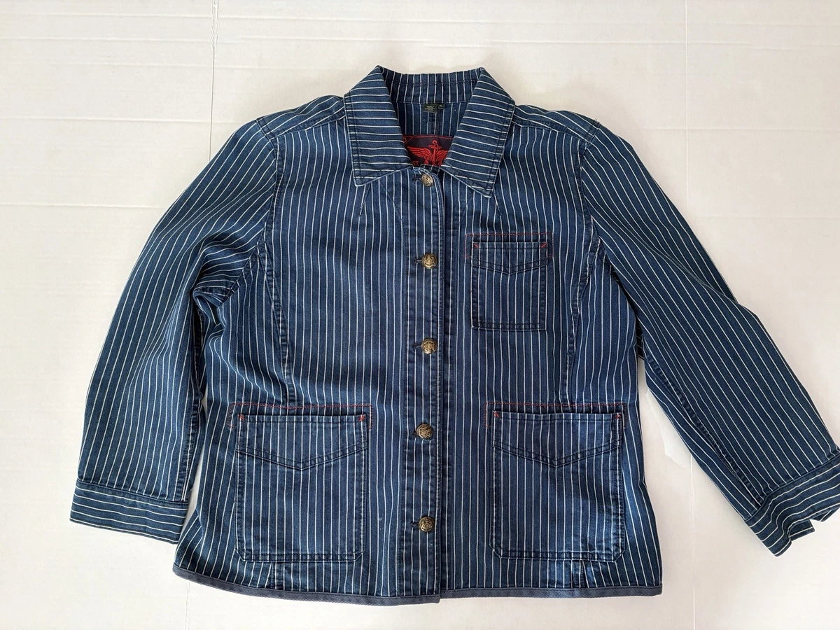 Ralph Lauren Blue Striped Coats, Jackets & Vests for Women for