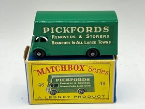 MATCHBOX LESNEY No46b PICKFORDS UMZUGSWAGEN MIT BOX in sehr gutem Zustand plus KOSTENLOSER VERSAND. - Bild 1 von 20