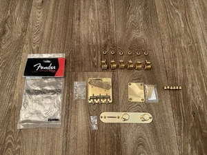 Fender American Vintage Telecaster Gold Hardware Set - Picture 1 of 6