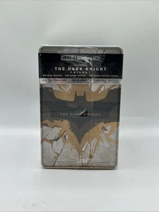 The Dark Knight Trilogy LE 4k Steelbook (4K UHD+Blu-ray) SEALED - IN HAND  - Imagen 1 de 3