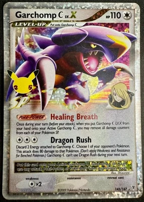 Garchomp C LV.X Classic Collection Celebrations: Classic Collection 145/147 NM - Image 1 of 2