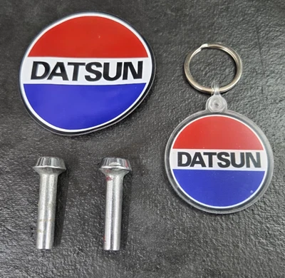 1968-1970 Datsun Roadster 311 Fairlady 1600 2000 perillas de cierre de puerta cromadas Foto 1 de 2