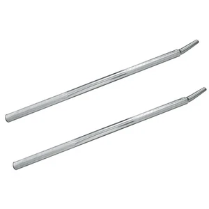2 Pack Chrome 32" Standard Winch Bar for Flatbed Trailer Cargo Tie Down Strap - Picture 1 of 7