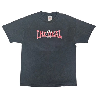 Vintage Y2K The Deal T Shirt Christian Metalcore Facedown Records Size Large - Image 1 of 4