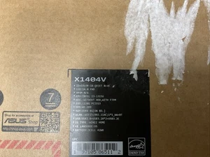 ASUS X1404VA-I38128 Notebook 14" 128GB i3-1315U DDR4 8GB Win 11 Home NEW - Picture 1 of 3