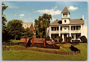 Fort Augusta-Hunter Mansion, Sunbury PA Vintage Postcard - Picture 1 of 2