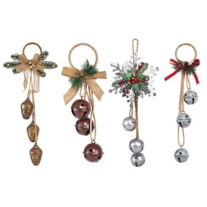 Chic RusticVintage LuckyHarmony Cowbells Jingle Bells Wall Hanging Decoration - Bild 1 von 11