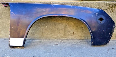 ИЗЯЩНЫЙ Б/У ОРИГИНАЛЬНЫЙ PPORSCHE 914 914-6 ПРАВОЕ ПЕРЕДНЕЕ КРЫЛО ЧЕРНЫЙ - Изображение 1 из 4