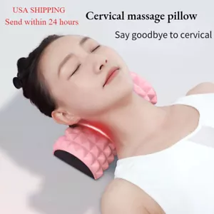 Neck Knee Leg Back Roll Pillow Round Bolster Orthopedic Support Yoga Massage - Picture 1 of 8