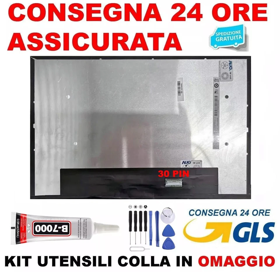 DISPLAY 14" B140UAN02.4 / N140JCA-EEK / NV140WUM-N41 / NV140WUM-N42 /  N43 / N46 - Image 1 of 2