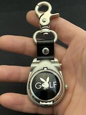 Playboy Golf Keychain Clip Watch Rare Collectable UNISEX Golf Clip watch