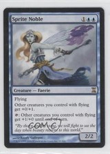 2006 Magic: The Gathering - Time Spiral Sprite Noble #81 0b5