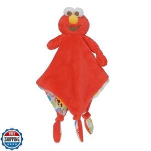 KIDS PREFERRED Sesame Street Elmo Blanky Made of Soft Material with Knotted C - Picture 1 of 5
