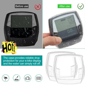Protector de pantalla de bicicleta eléctrica para Bosch Intuvia funda protectora para pantalla impermeable nuevo - Imagen 1 de 10