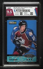 1997-98 Collector's Choice Starquest 3 Star Peter Forsberg HGA 9.5 GEM MINT HOF