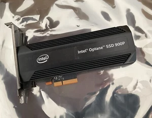 INTEL 900P 280GB PCIE SSD 9 OPTANE SSDPED1D280GAX1 AIC/HHHL 10DWPD/5.11PBW - Afbeelding 1 van 4