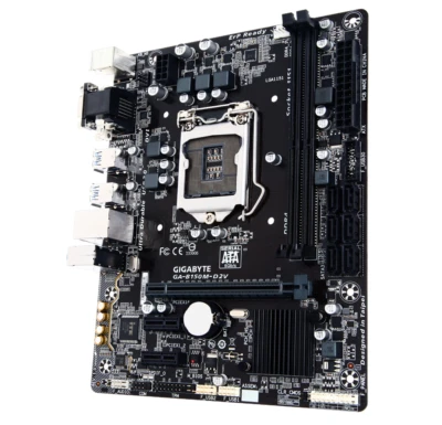 GA-B150M-D2V GIGABYTE LGA 1151 socket b150 motherboard M-ATX ddr4 usb3.0 Dvi Vga - Image 1 of 3