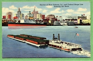 Vintage Postkarte - New Orleans, LA - Skyline von New Orleans - 2B-H1568 - Bild 1 von 2