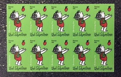 2022USA #5683  Forever Shel Silverstein - Block of 10 From Sheet  mint postage - Image 1 of 2