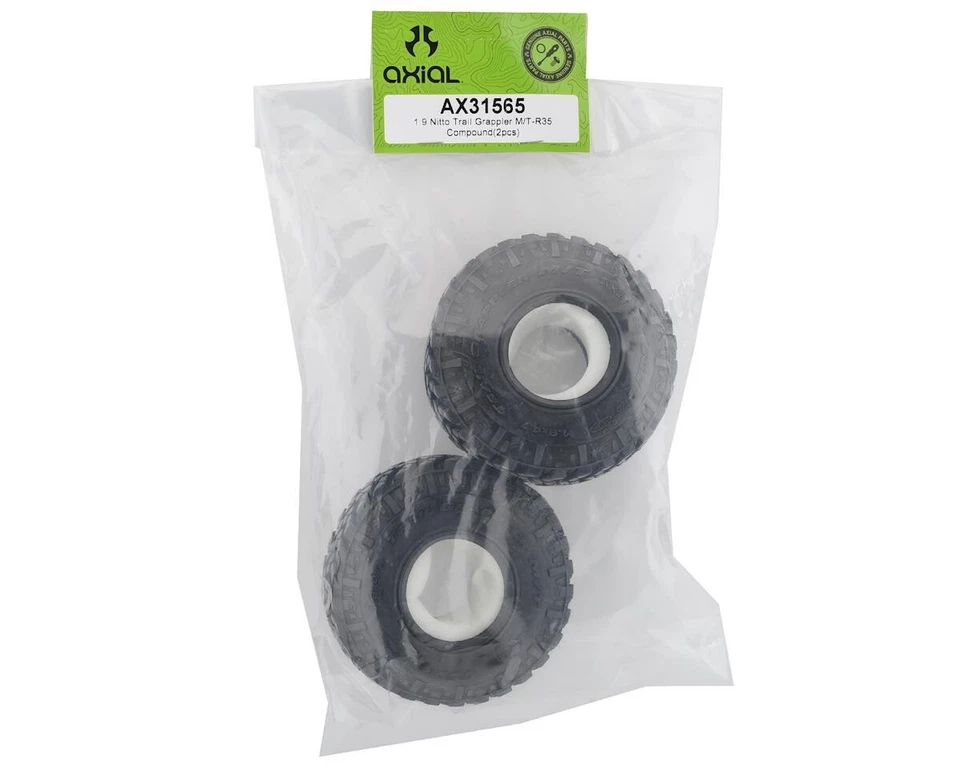 Axial Nitto Trail Grappler M/T 1.9" Crawler Tires (2) (R35) AXI31565 - Image 1 of 2