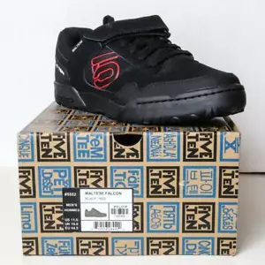 Neu FIVE TEN Maltese Falcon Clipless Mountainbike Schuhe - Größe 9 - schwarz/rot - Bild 1 von 4