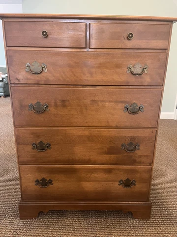 Antique Ethan Allen Heirloom Nutmeg Maple 1969 Cover