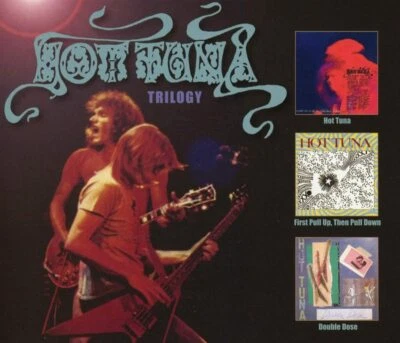 Hot Tuna Trilogy-First Pull Up, Then Pull Down/Double Dose 3-CD NEW SEALED 2021 - Image 1 of 4
