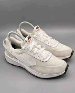 Nike Womens Waffle Debut DH9523-100 Sail White Casual Shoes Sneakers Size 6 - Picture 1 of 12