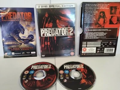 Predator 2 SPECIAL 2 DISC EDITION 1990 DOCUMENTARYS/TONS SPECIAL FEATURES/ALIENS - Image 1 of 4