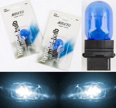 Nokya 3156 Nok6211 27W White Two Bulbs Head Light Cornering Turn Replace Upgrade - Image 1 of 4