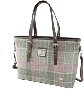 Bolso de Tweed Glen Appin para Mujer Bolsos de Mano Spey Grande Hecho en Escocia - Imagen 1 de 1