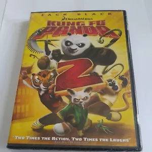 Kung Fu Panda 2 ~ Jack Black - DVD, Animated Dreamworks Movie, New - Picture 1 of 2