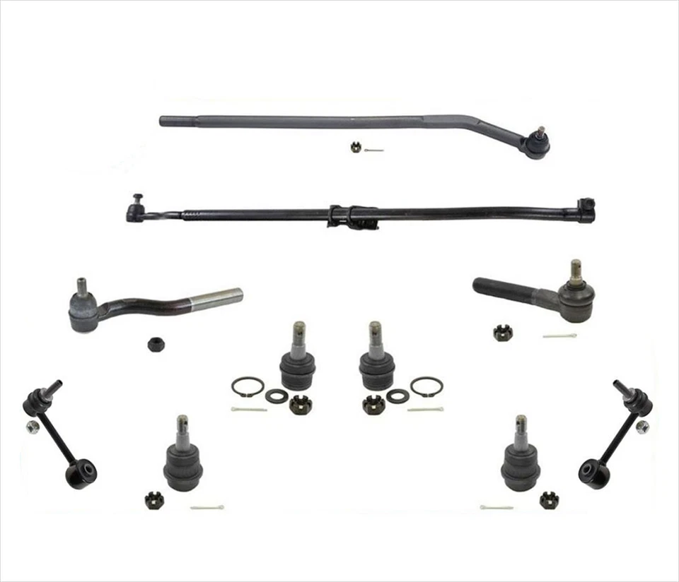 For 2007-2017 Jeep Wrangler Ball Joints Tie Rod Arm To Steering Assembly Front - Image 1 of 4