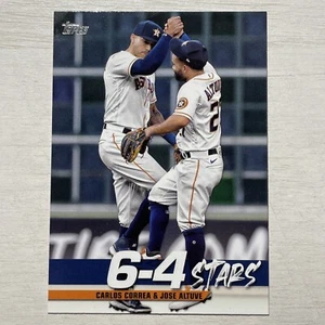 2022 Topps Series 1 TT-3 Jose Altuve/Carlos Correa Houston Astros 6-4 Stars - Picture 1 of 2