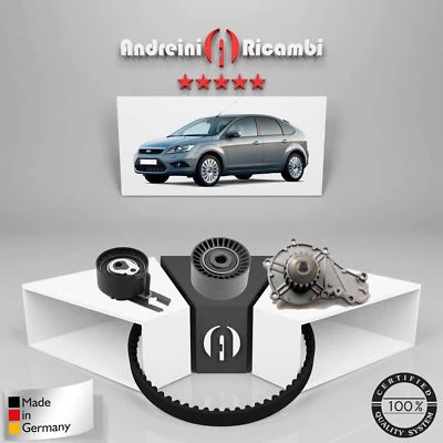 KIT DISTRIBUZIONE + POMPA ACQUA FORD FOCUS II 1.6 TDCI 80KW 109CV 2011 -> - Immagine 1 di 2