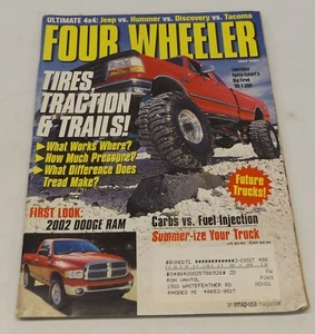 Four Wheeler Magazine 4x4 Off Road 2001 May Jeep Hummer Discovery Tacoma Truck - Picture 1 of 1