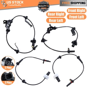 4PCS ABS Wheel Speed Sensor For HONDA ACCORD 2008-2012 Front Rear Left Right - Picture 1 of 12