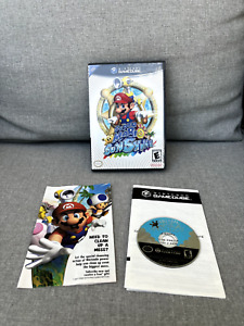 Super Mario Sunshine (Nintendo GameCube, 2002) Box, disc