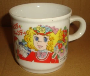 CANDY CANDY CERAMIC MUG / TAZZA IN CERAMICA KANESHO CO. LTD ANNI '70 - Picture 1 of 5