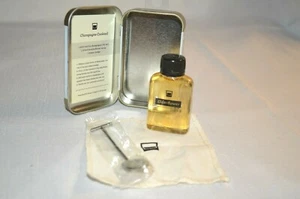 3 PC Set TRAVELER'S Champagne Cocktail KIT Spoon Coaster ELDERFLOWER Syrup TIN  - Picture 1 of 3