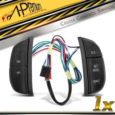 Cruise Control Switch for Ford E-150 E-250 F-150 F-350 Duty Econoline Club Wagon - Image 1 of 4