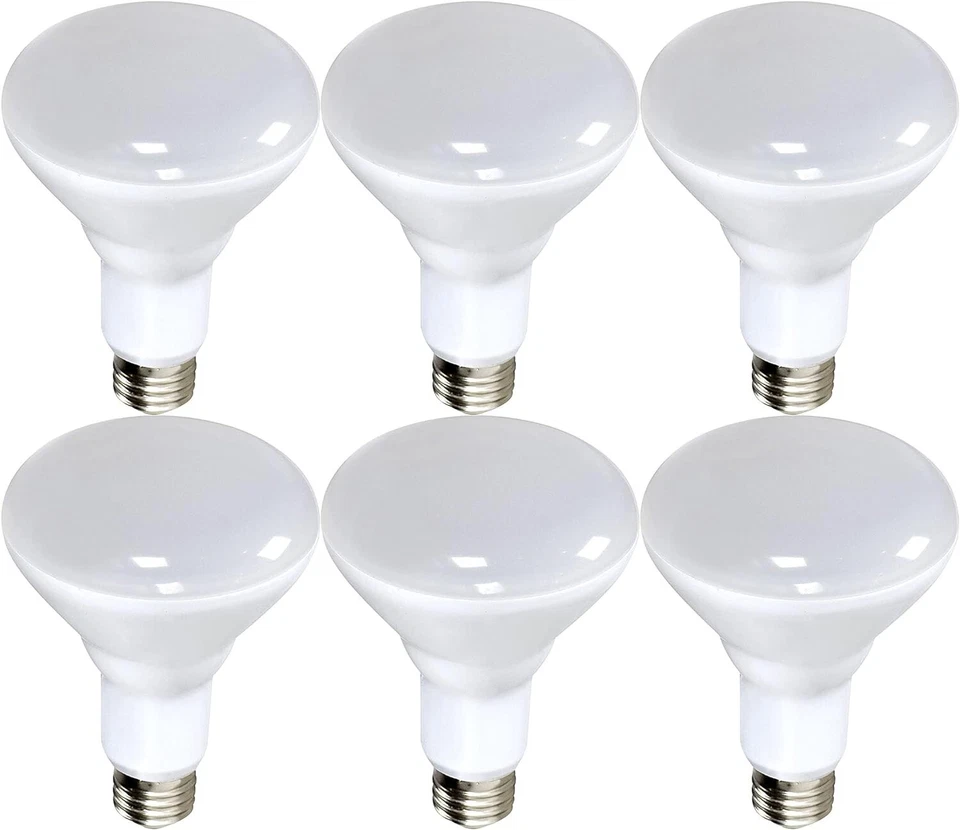 Satco S9639 - 16.5 Watt LED BR40 Dimmable Reflector Bulb - 120 Volts (6 Pack) - Image 1 of 4